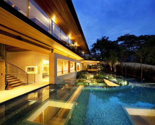 BIM Architecture | Between Mountains and Rivers, Garden Villas/Guz Architects