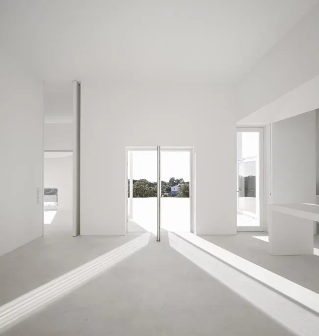 BIM Architecture | White Sculpture 'Flower' on Desolation: Fontinha Room/Buenos Aires Mateus+SIA arquitectura