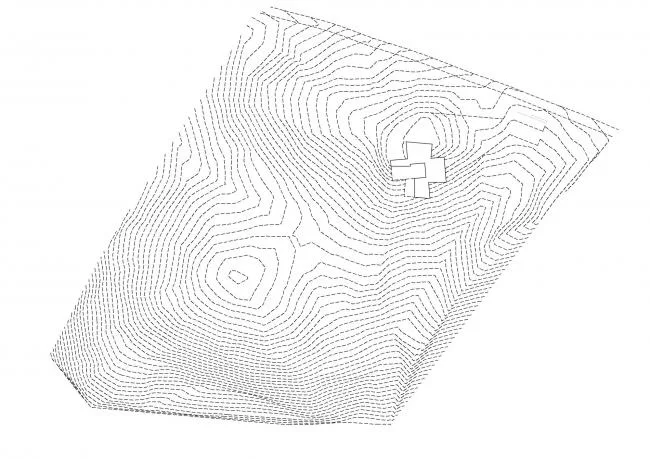 BIM Architecture | White Sculpture 'Flower' on Desolation: Fontinha Room/Buenos Aires Mateus+SIA arquitectura