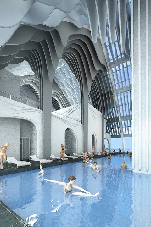 BIM Architecture | Dreamy Cloud South Creation Series -199.9-meter Peacock City in Xishuangbanna/Gangya Architecture+Local Practice (Guangzhou)