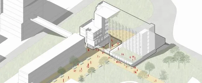 BIM Architecture | Design of the Dormitory Building for the Chinese Year and Night School in Hong Kong (Competition Plan)/AG Huichuang International