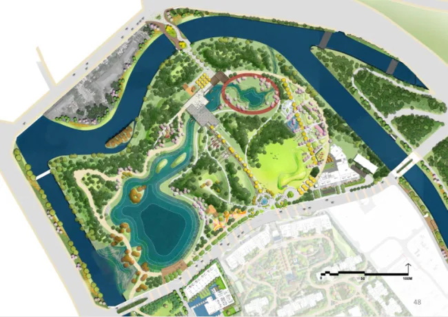 BIM Architecture | Shaheyuan Park/Aobo Scenic Area
