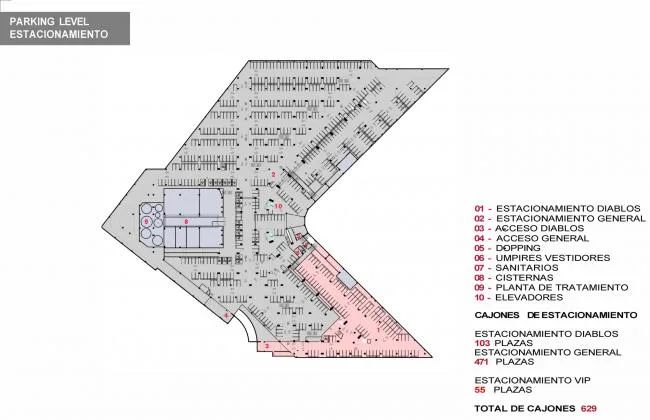 BIM architecture | like a penetrating trident: Alfredo Harp Hel ú Gymnasium/FGP Atelier, Taller ADG