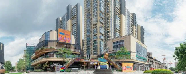 BIM Architecture | Community Building I Block in the Jungle - Architectural Design in Jianfa Luzhou Village/Benchmark Square