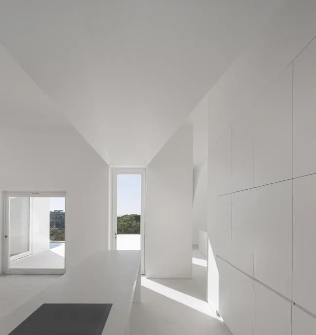 BIM Architecture | White Sculpture 'Flower' on Desolation: Fontinha Room/Buenos Aires Mateus+SIA arquitectura