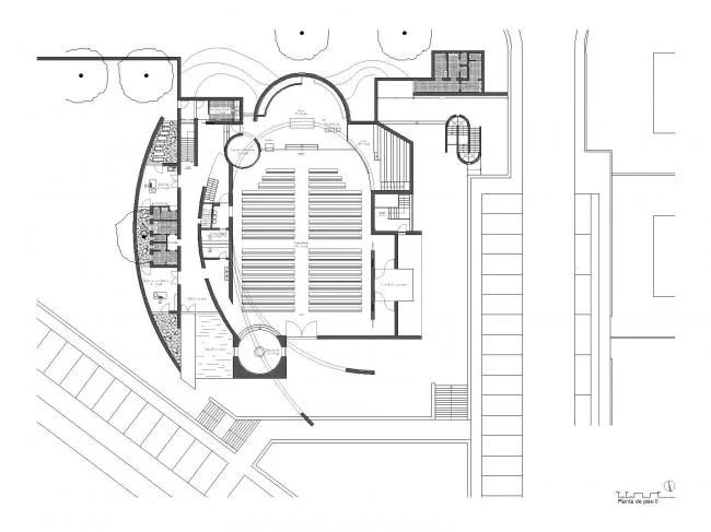 BIM Architecture | Sacred and Pure Energy Space: Legares Church/FCC Arquitectura