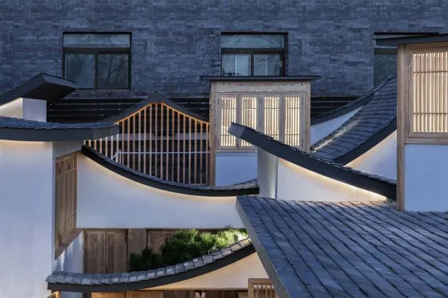 BIM Architecture | Layered Forest and Waves, Long Pavilion and Sleeping Waves: Beijing Breeding Academy/Jiejie Studio