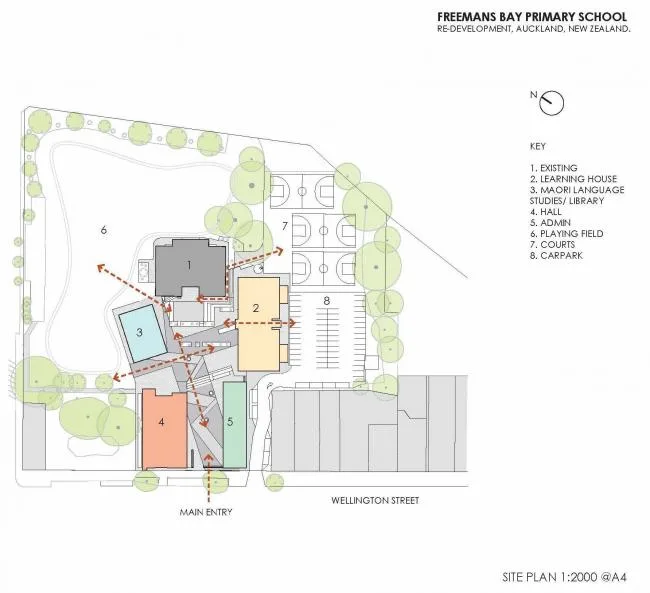 BIM Architecture | Freeman Bay School, New Zealand/RTA Studio