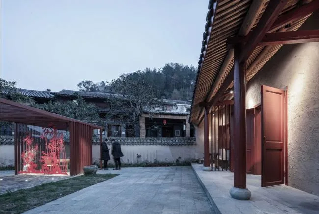 BIM Architecture | Paper Cuttings Art Shop& Banhu Book Bar/Hangzhou Forest Architecture Design