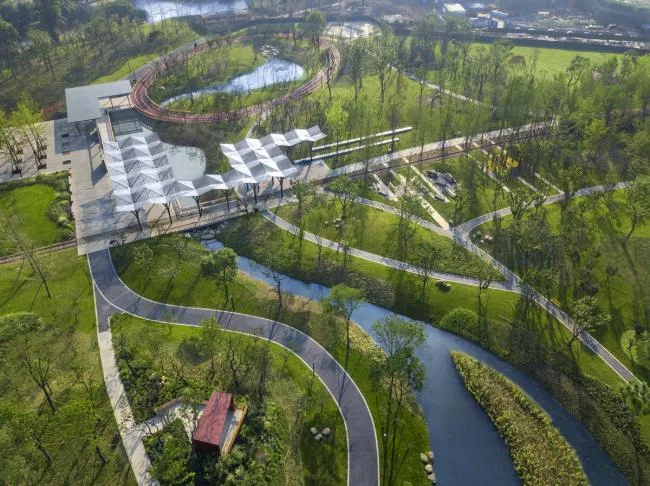 BIM Architecture | Shaheyuan Park/Aobo Scenic Area