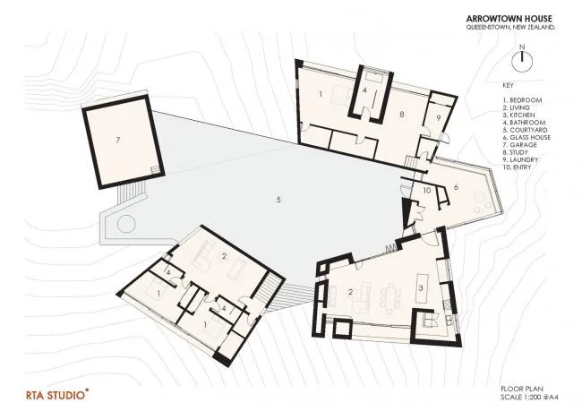 BIM Architecture | Primitive and Simple, Filled with Natural Sculpture Beauty: Arrowtown Home/RTA Studio