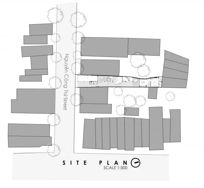 BIM Architecture | Quiet and lush, staggered terraced roofs: Vietnam Flower Garden Apartments/Ho Khue Architects