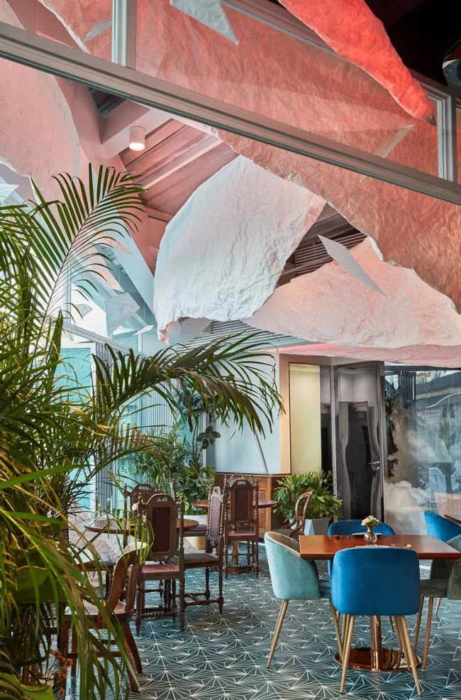 BIM Architecture | Cloud based Restaurant for Light and Shadow Activities/SODA Architects