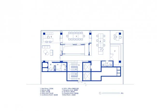 BIM Architecture | Guangzhou Future Hill Office Building Design/Room Building Design