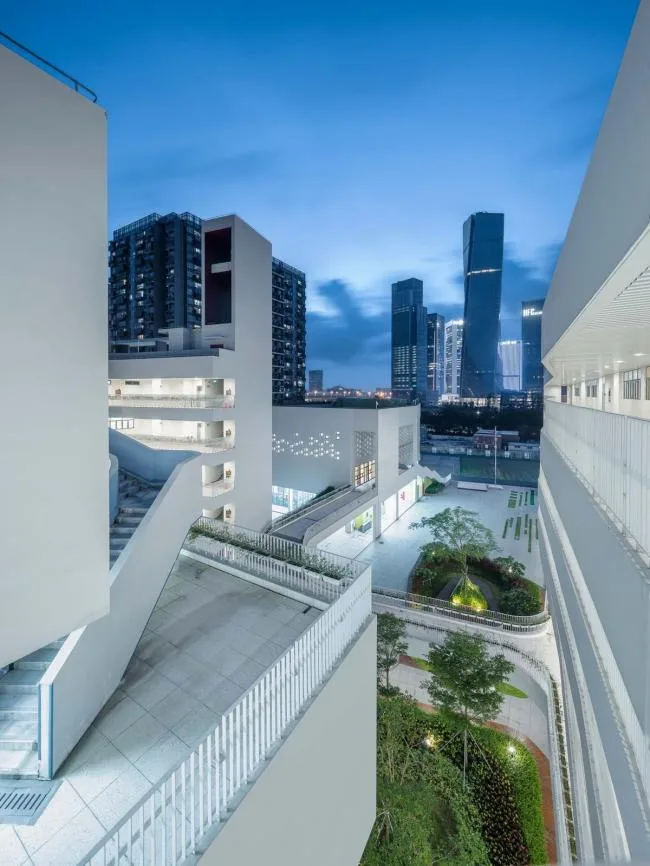 BIM Architecture | Shenzhen Qianhai Third Primary School (Liwan Primary School)/Shenzhen New Year Night School Architectural Design and Research Institute · Yuanben Studio