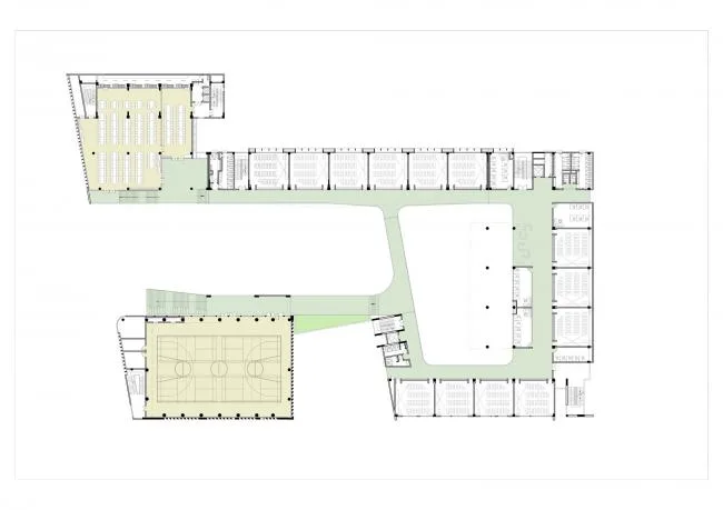 BIM Architecture | Shenzhen Qianhai Third Primary School (Liwan Primary School)/Shenzhen New Year Night School Architectural Design and Research Institute · Yuanben Studio