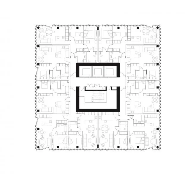 BIM Architecture | Stratford Hotel in London: The Perfect Integration of Hotel and Community Life/SOM