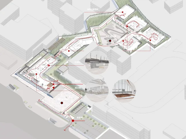 BIM architecture | Interwoven time and space | Browsable city exhibition halls/Tianhua architectural design