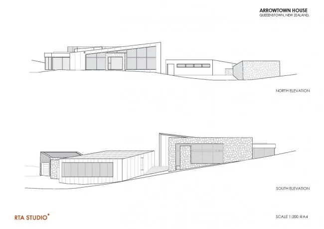 BIM Architecture | Primitive and Simple, Filled with Natural Sculpture Beauty: Arrowtown Home/RTA Studio