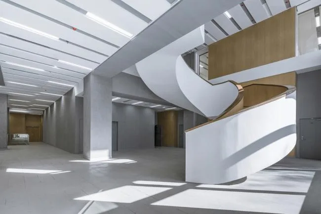 BIM Architecture | Tsinghua University Law School Library/KOKAISTUDIOS