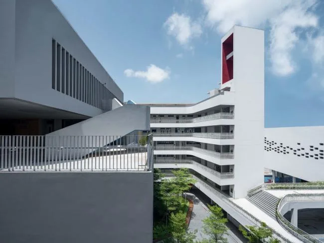 BIM Architecture | Shenzhen Qianhai Third Primary School (Liwan Primary School)/Shenzhen New Year Night School Architectural Design and Research Institute · Yuanben Studio
