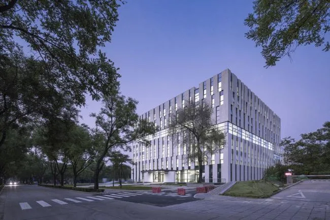 BIM Architecture | Tsinghua University Law School Library/KOKAISTUDIOS