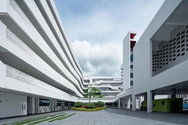 BIM Architecture | Shenzhen Qianhai Third Primary School (Liwan Primary School)/Shenzhen New Year Night School Architectural Design and Research Institute · Yuanben Studio