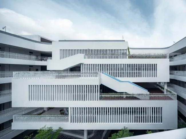 BIM Architecture | Shenzhen Qianhai Third Primary School (Liwan Primary School)/Shenzhen New Year Night School Architectural Design and Research Institute · Yuanben Studio