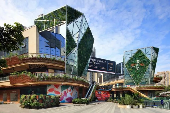 BIM Architecture | Community Building I Block in the Jungle - Architectural Design in Jianfa Luzhou Village/Benchmark Square