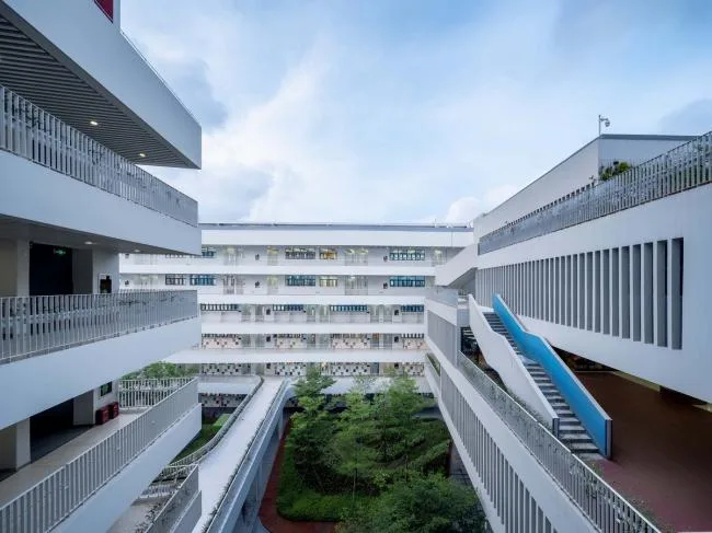 BIM Architecture | Shenzhen Qianhai Third Primary School (Liwan Primary School)/Shenzhen New Year Night School Architectural Design and Research Institute · Yuanben Studio