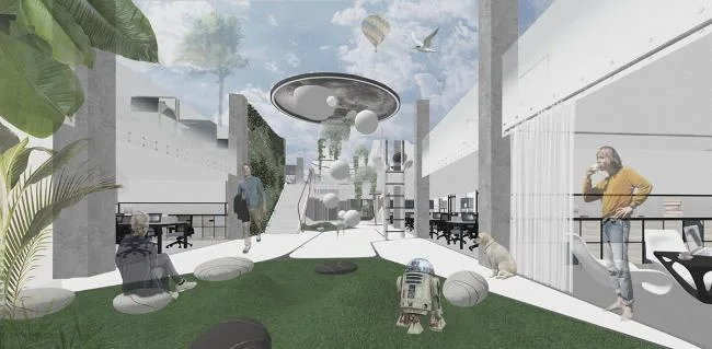 BIM Architecture | Oriental Qimingxing Office, Beijing/Buya Town Innovation Research Institute