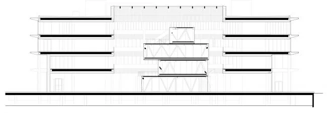 BIM Architecture | Smooth and Concise Joint Application of Suspended Eaves and Glass: ASICS Netherlands Headquarters Building/Powerhouse Company
