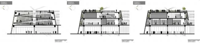 BIM architecture | like a penetrating trident: Alfredo Harp Hel ú Gymnasium/FGP Atelier, Taller ADG