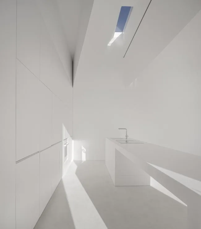 BIM Architecture | White Sculpture 'Flower' on Desolation: Fontinha Room/Buenos Aires Mateus+SIA arquitectura
