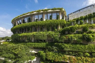 BIM Architecture: Wuluo Heartbeat Building by ONG&ONG in Jungle Public Communities-BIM WORLD