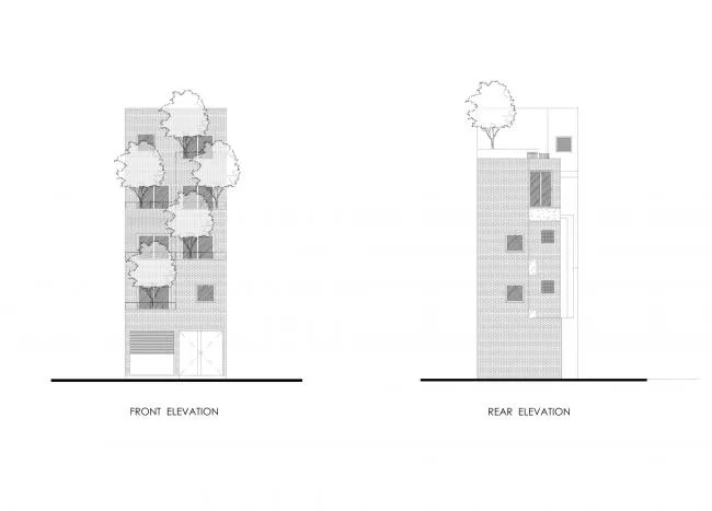 BIM Architecture | Quiet and lush, staggered terraced roofs: Vietnam Flower Garden Apartments/Ho Khue Architects