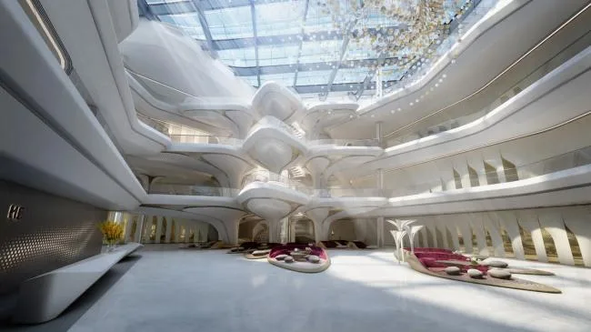 BIM Architecture | Dubai Opus Hotel/Zaha Hadid Architects
