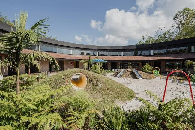 BIM Architecture | Montessori Kindergarten, Moonlight Box in Nature/Estudio Transversal