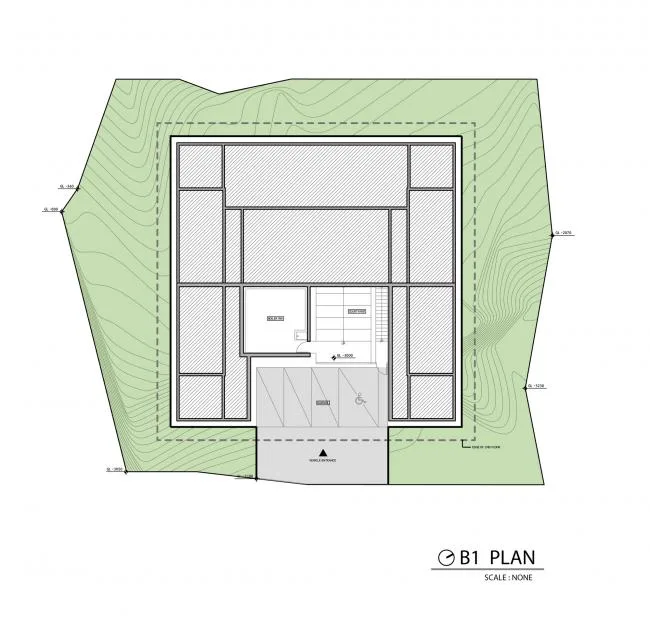 BIM Architecture | Natural Etiquette, Simple and Tranquil: Korean Linti Studio/YKH Associates
