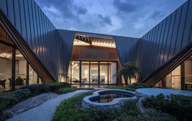 BIM Architecture | The Beauty of Wabi Sabi, With Nothing to Do: Fuzhou's First Jianguo Shifu Hot Spring Resort/Chengzhi Design