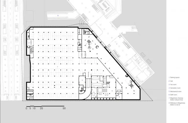 BIM Architecture | Flow Curve, Like Clothes Ribbon - Magu Middle Square/Woolidongin Architects