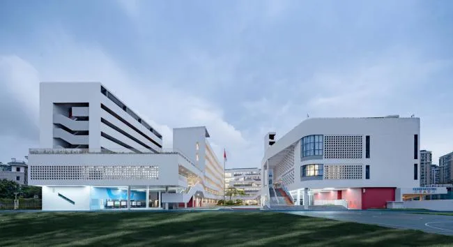 BIM Architecture | Shenzhen Qianhai Third Primary School (Liwan Primary School)/Shenzhen New Year Night School Architectural Design and Research Institute · Yuanben Studio