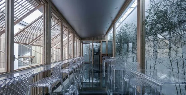 BIM Architecture | Layered Forest and Waves, Long Pavilion and Sleeping Waves: Beijing Breeding Academy/Jiejie Studio