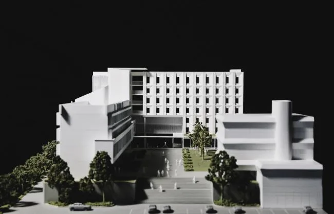 BIM Architecture | Design of the Dormitory Building for the Chinese Year and Night School in Hong Kong (Competition Plan)/AG Huichuang International
