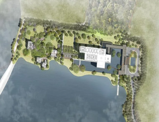 BIM Architecture | Yuehu Academy Shapes Cultural Labels for Cities and Communities/Hope Inc. HYP-ARCH