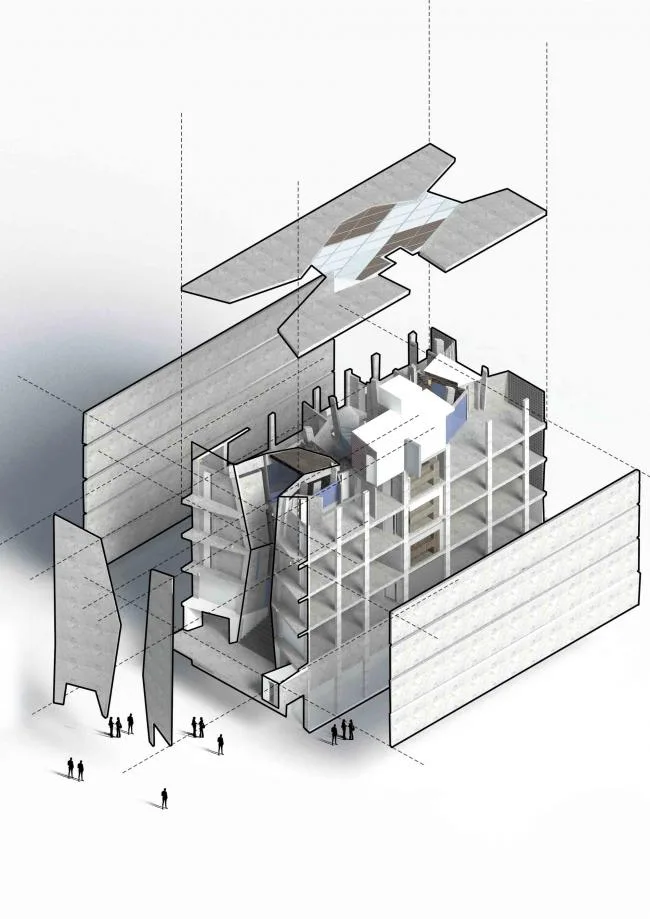 BIM Architecture | Breaking through Facades, Indian Studio with Openness and Privacy Coexistence/Anagram Architects