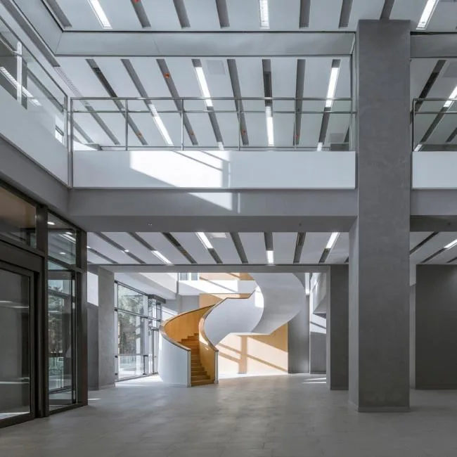 BIM Architecture | Tsinghua University Law School Library/KOKAISTUDIOS