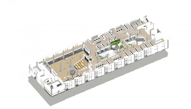 BIM Architecture | Oriental Qimingxing Office, Beijing/Buya Town Innovation Research Institute