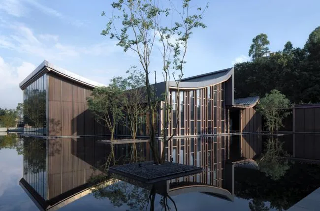 BIM Architecture | Yuehu Academy Shapes Cultural Labels for Cities and Communities/Hope Inc. HYP-ARCH