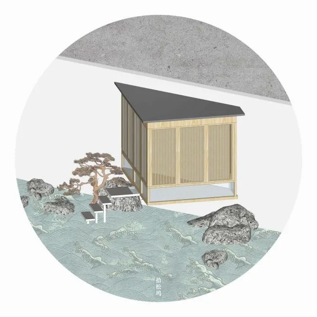 BIM Architecture | Layered Forest and Waves, Long Pavilion and Sleeping Waves: Beijing Breeding Academy/Jiejie Studio